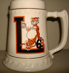 1968 mug: design by Warren Welter, photo by Ray Liuzzo